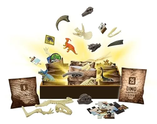 Buki France 2135 Dino Surprise Box 25 Türchen Kalender
