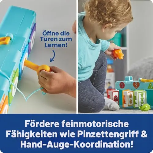 Learning Resources Lock & Key Clubhaus Motorikspiel mit 5 Tieren