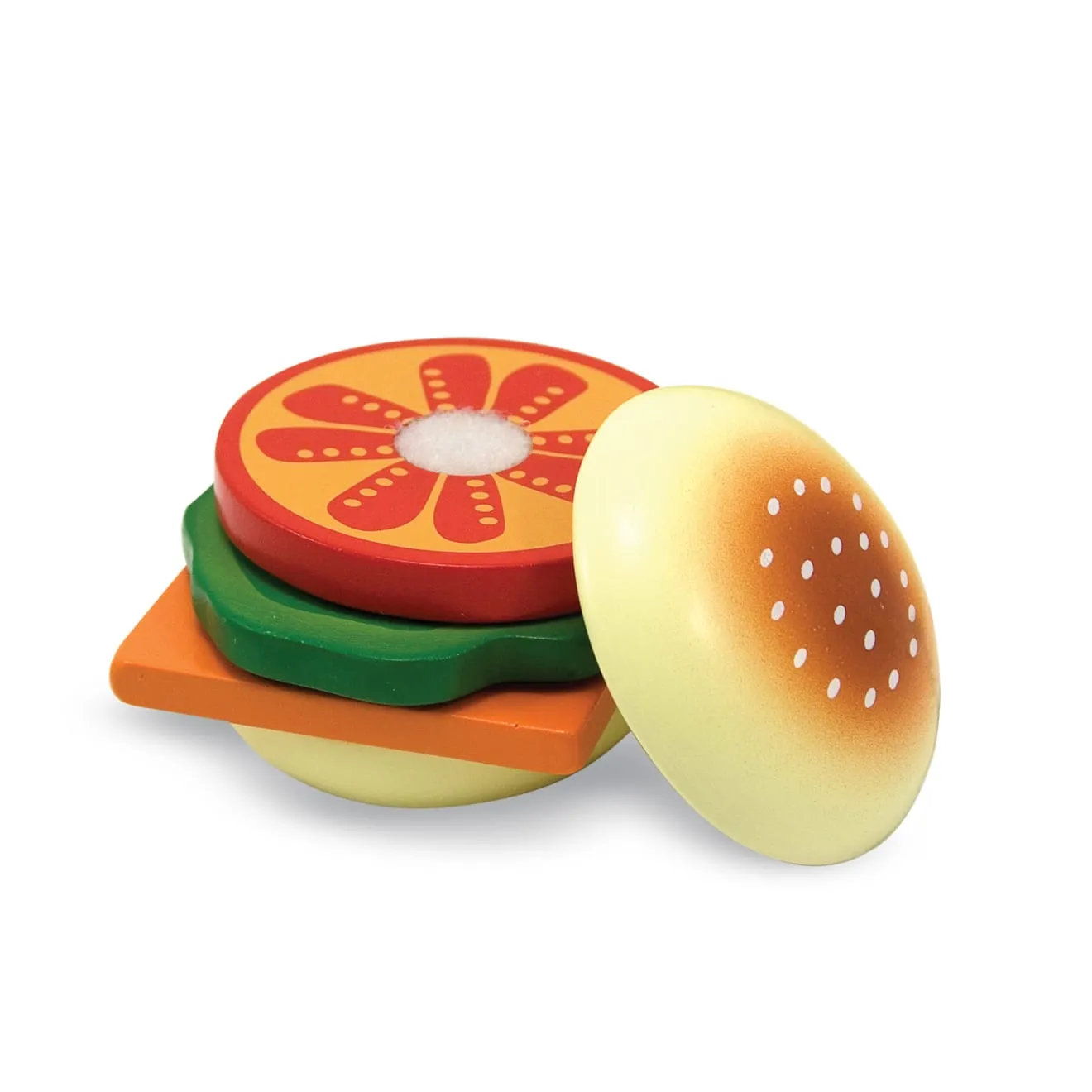 Melissa & Doug Sandwich Making Set Spielessen Holz 16-teilig