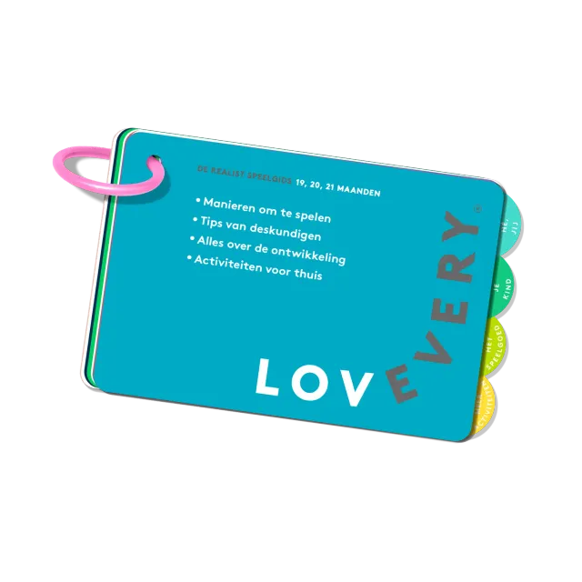 Lovevery Play Guide 19-21 Spielanleitung Niederländisch