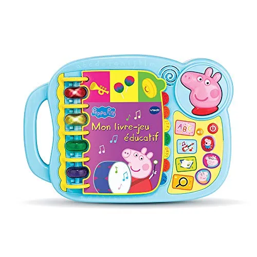 VTech Peppa Pig Lernbuch Kinderbuch französisch mehrfarbig