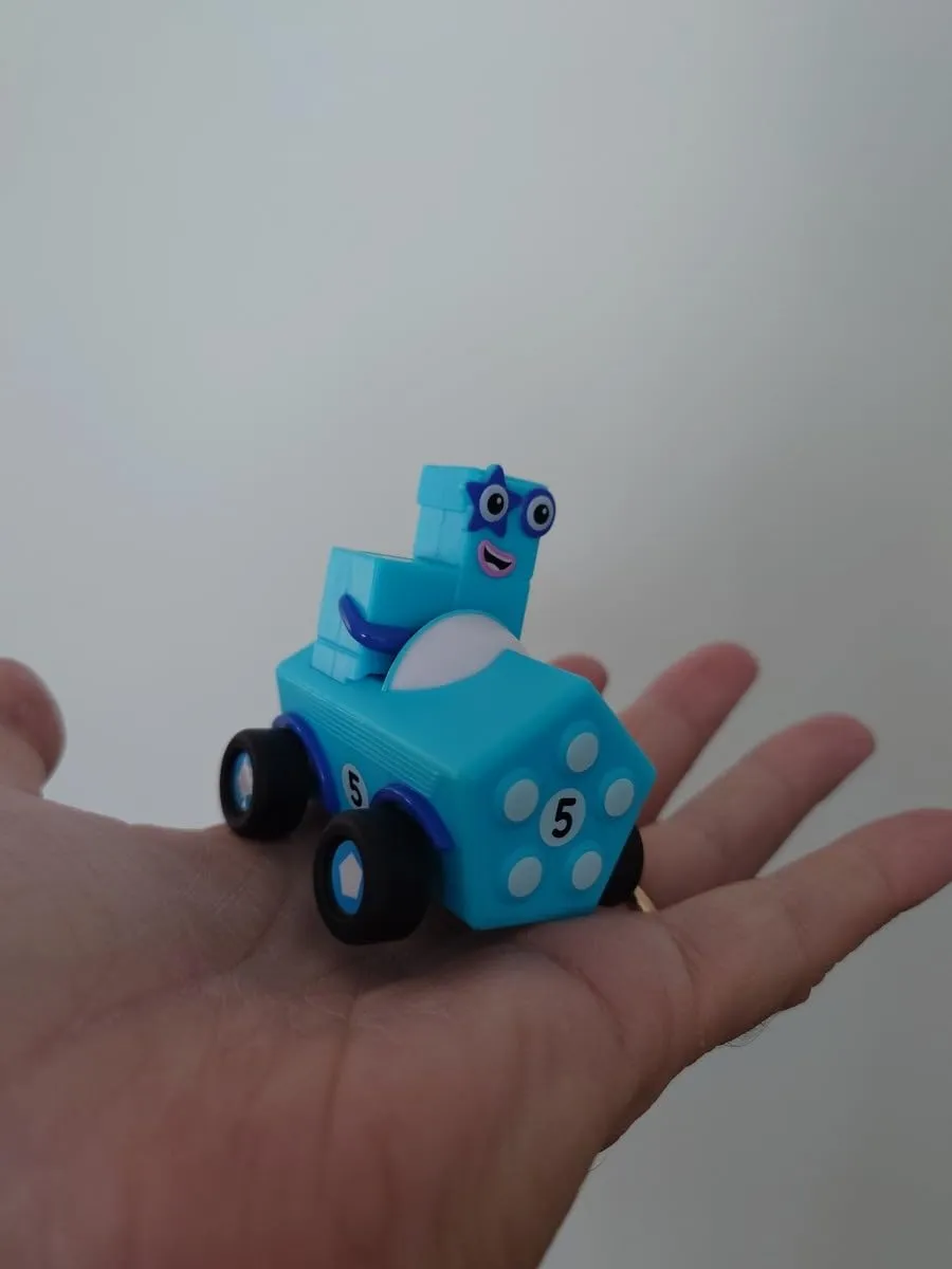 Learning Resources Numberblocks Mini-Autoset Fahrzeuge 5er Set
