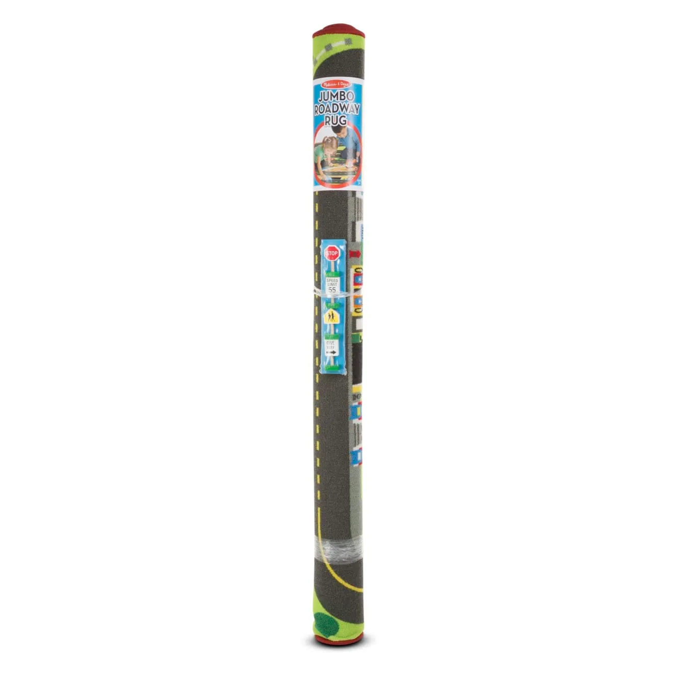 Melissa & Doug Jumbo Roadway Spielteppich Strasse XXL Schilder