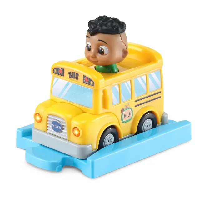 VTech Tut Tut Baby Flitzer CoComelon Codys Schulbus mit Schiene