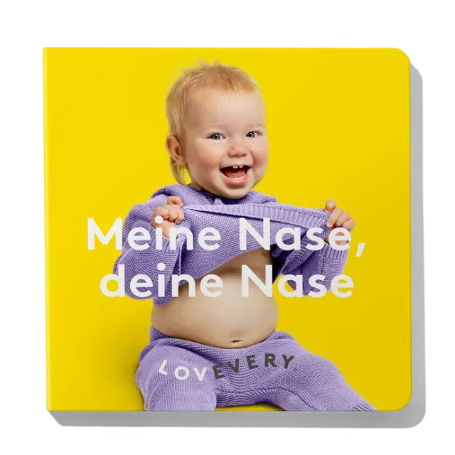 Lovevery Senser Meine Nase deine Nase Bilderbuch