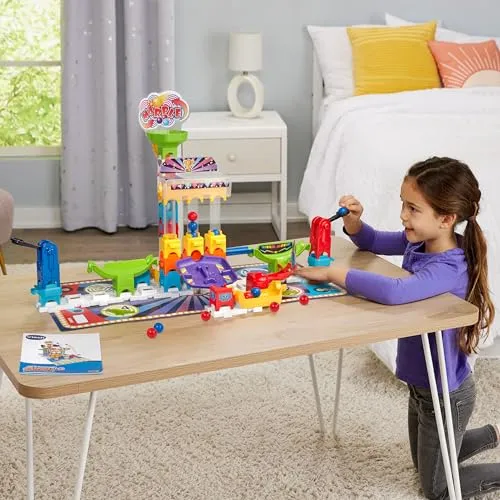 Vtech Marble Rush S300 Kugelbahn Gaming Set mit MarBalls Duell