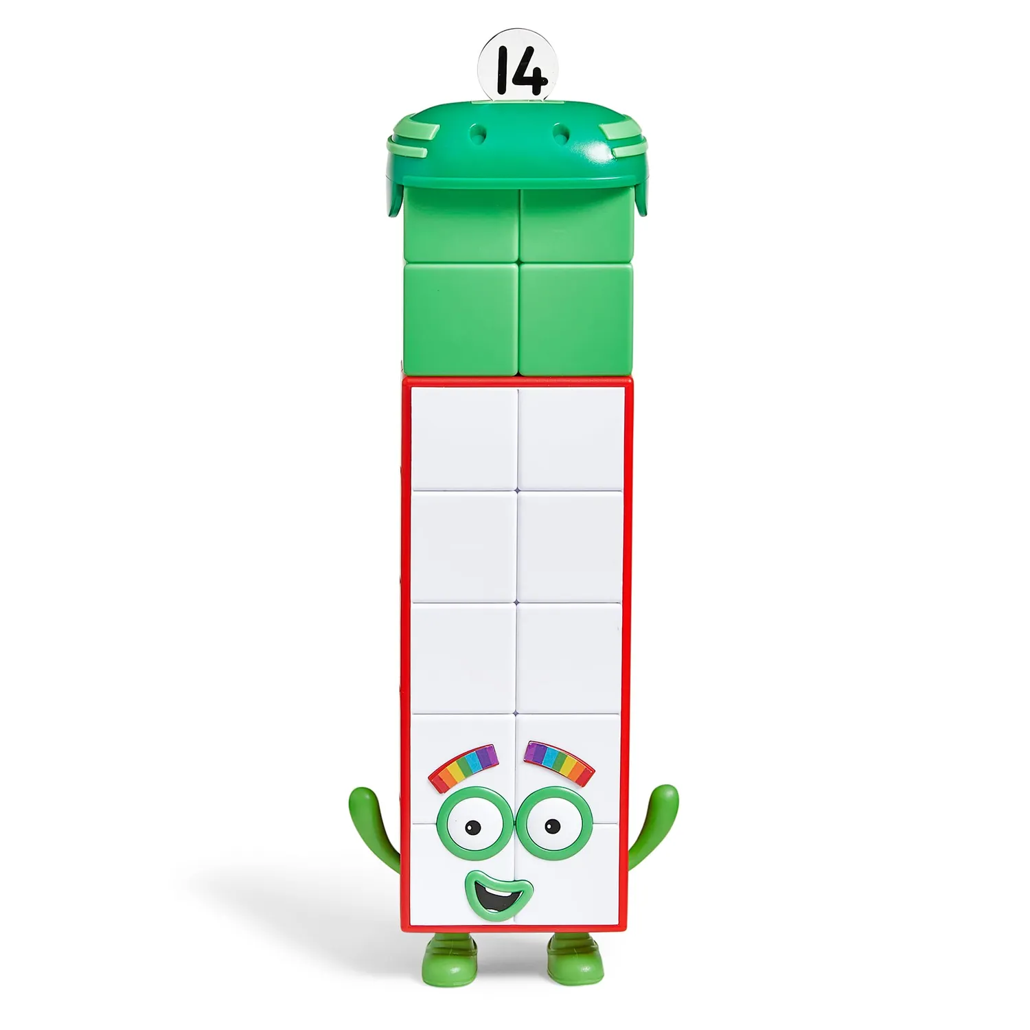 Learning Resources Numberblocks 13+14 Figuren Lernspielzeug Skateboard