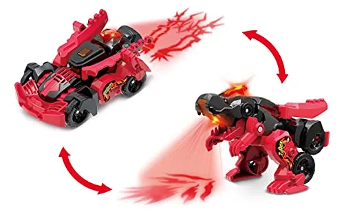 VTech Switch & Go Dinos Fire-Mini-T-Rex Dino-Auto 3-8 J.
