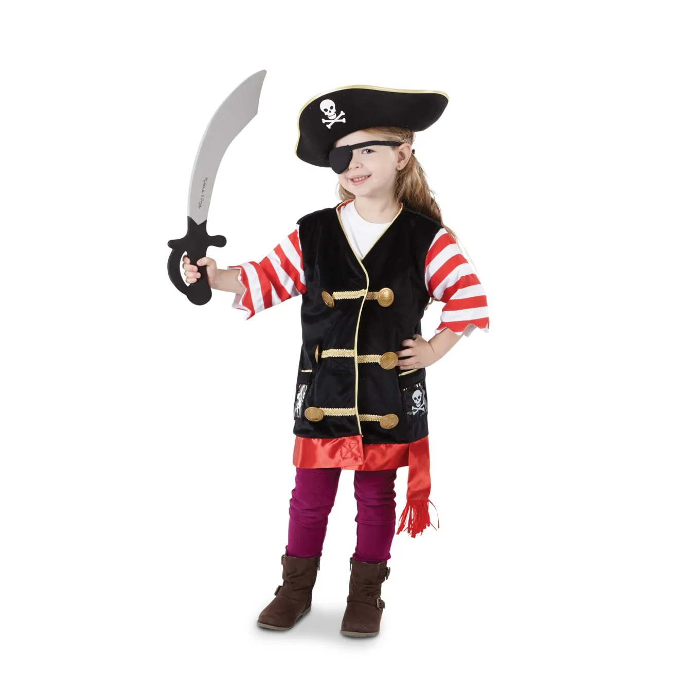 Melissa & Doug Pirate Kostümset Pirat 3-6 Jahre