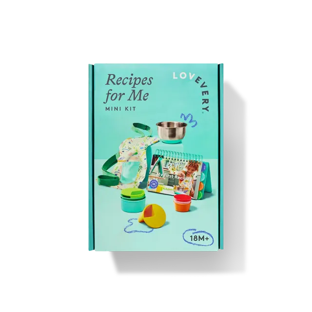 Lovevery The Mini Kits Recipes for Me Lernspiel Kochen Set