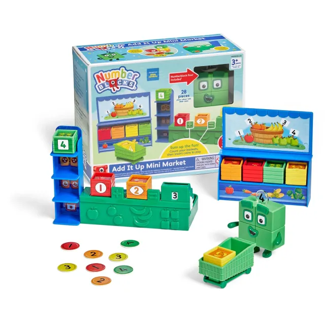 Learning Resources Numberblocks Vier Lebensmittelgeschäft Set Zählen