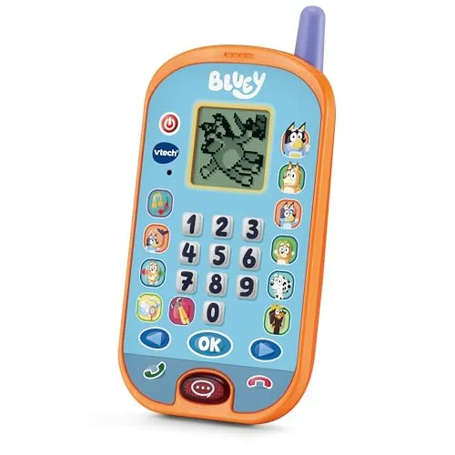 VTech Bluey Lernhandy Lernspielzeug mit Originalstimmen 3-6 Jahre