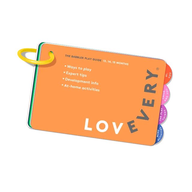 Lovevery Play Kits Play Guide 13-15 Monate Spielanleitung englisch