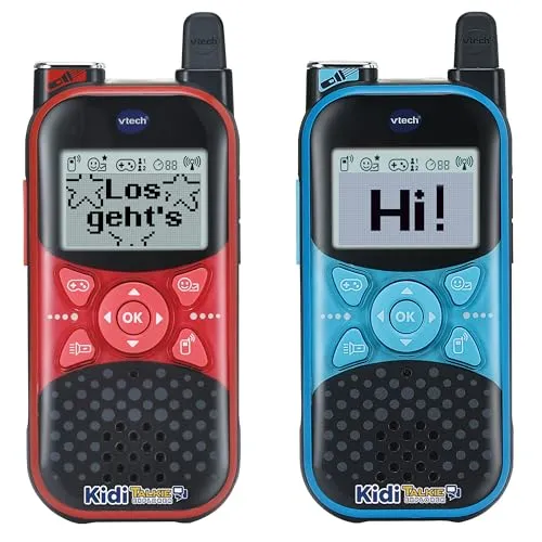VTech KidiTalkie Explorer Walkie-Talkie 2er-Set mit Taschenlampe