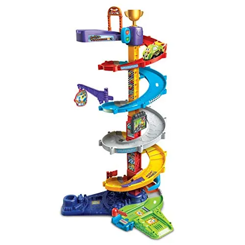 VTech Tut Tut Baby Flitzer 2-in-1 Turboturm Spielset mit Auto