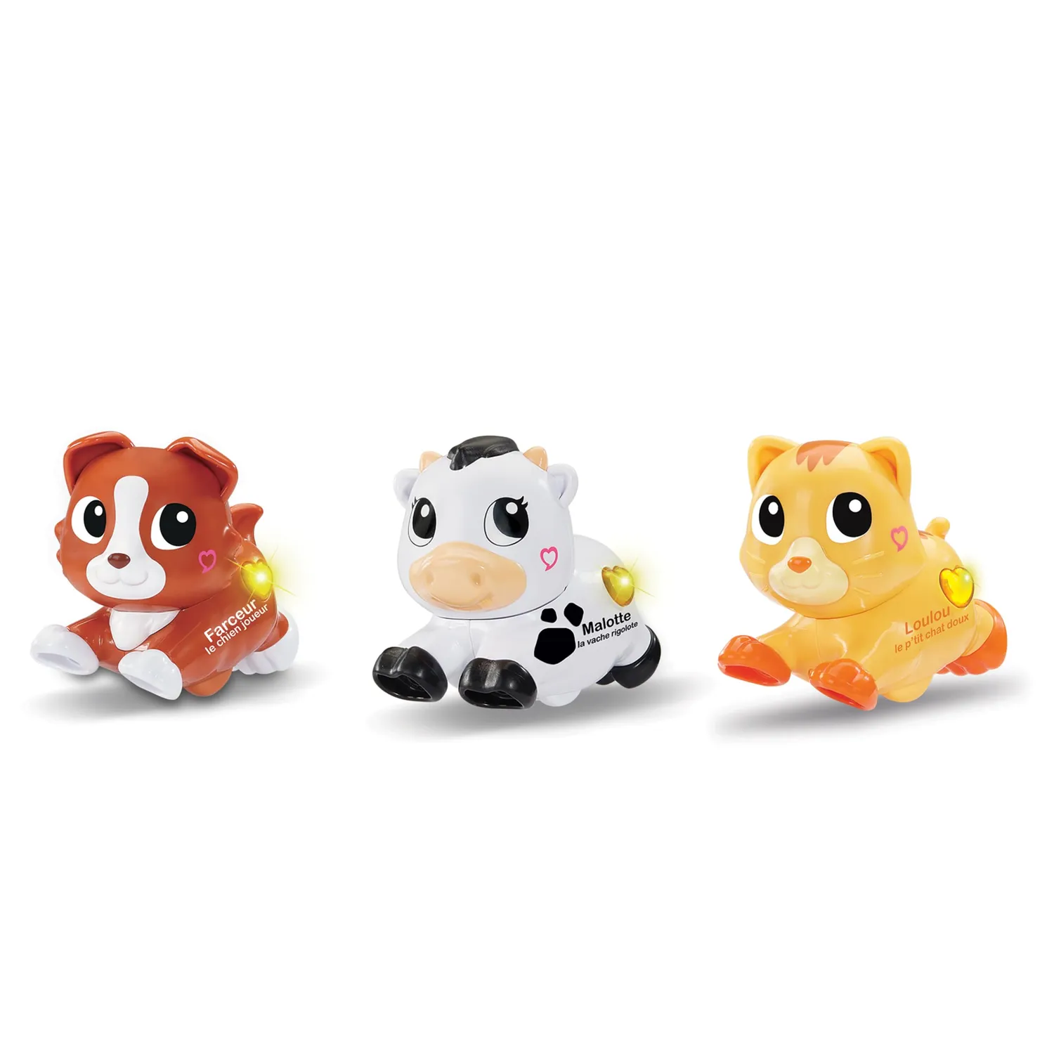 VTech Tut Tut Animo Bisous Trio Rolltiere französisch