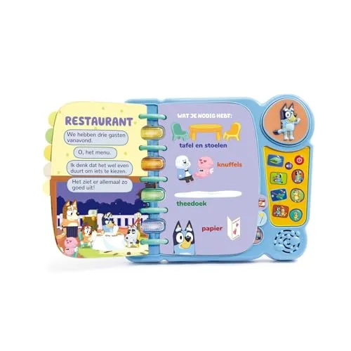 VTech Bluey interaktives Spielbuch Lernspiel ab 3 Jahren