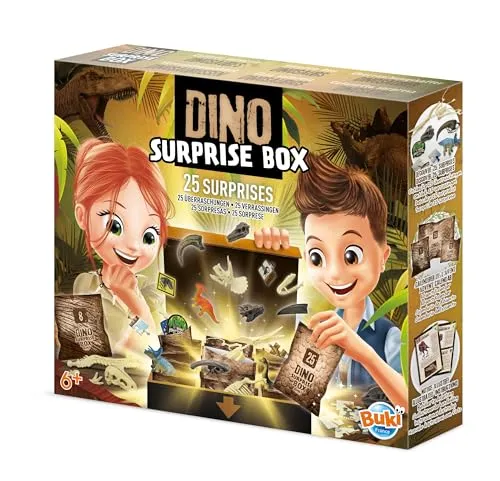 Buki France 2135 Dino Surprise Box 25 Türchen Kalender