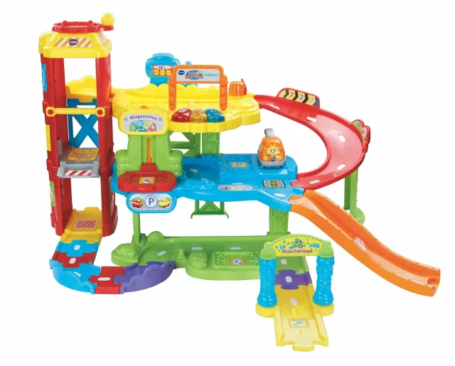 VTech Tut Tut Baby Flitzer Parkgarage 3-Etagen Garage mit Lift