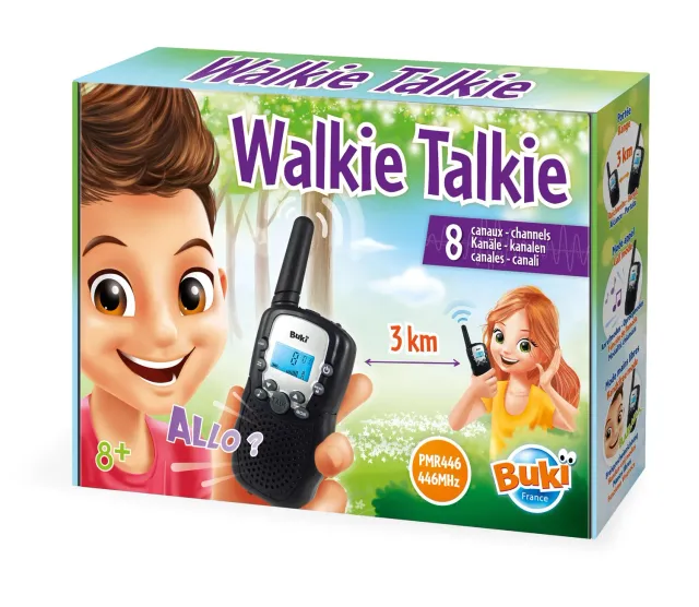 Buki TW01 Walkie Talkie Funkgerät 2er Set 3 km