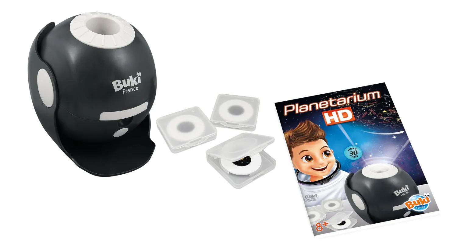 Buki 8002 HD-Planetarium Projektor 3 Scheiben LED