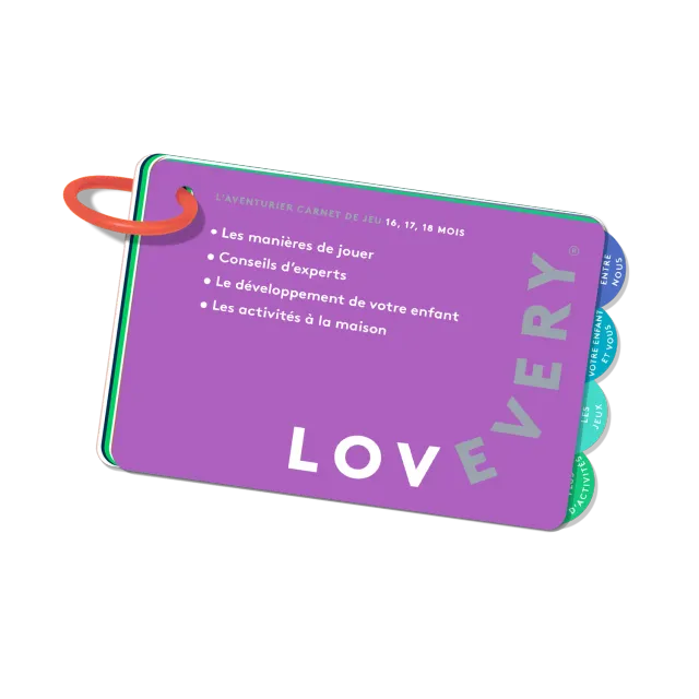 Lovevery Play Kits Adventurer Spielanleitung 16-18 französisch