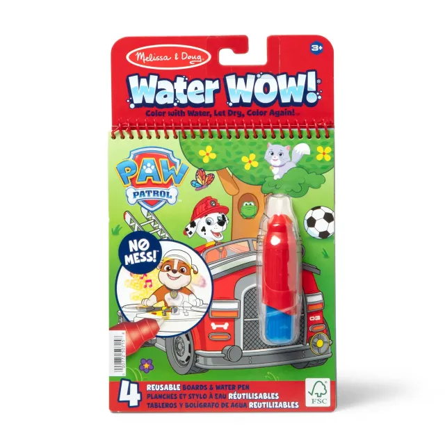 Melissa & Doug Water Wow Marshall Malbuch mit Wasserstift