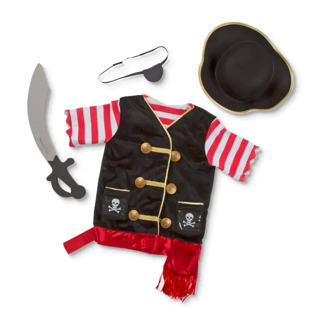 Melissa & Doug Pirate Kostümset Pirat 3-6 Jahre