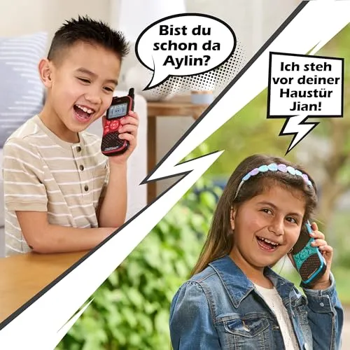 VTech KidiTalkie Explorer Walkie-Talkie 2er-Set mit Taschenlampe