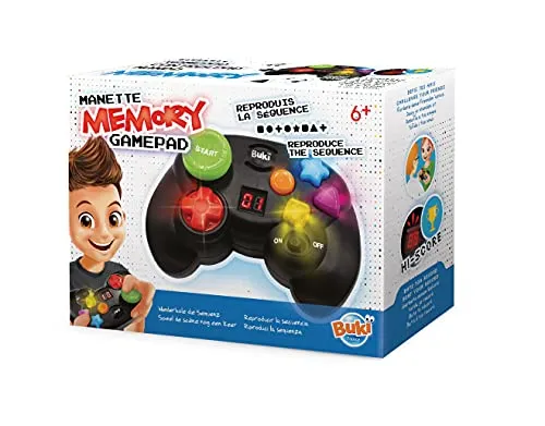 Buki 6209 Gamepad Memory Gedächtnisspiel mit Sound